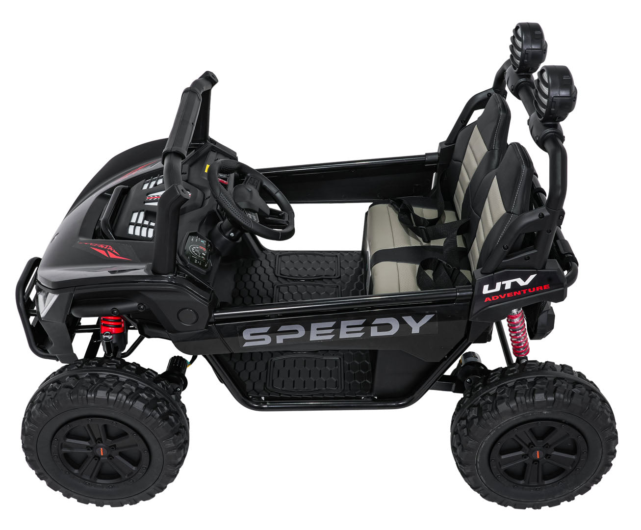 Buggy na akumulator SPEEDY 4x4 - dvosjed - crni