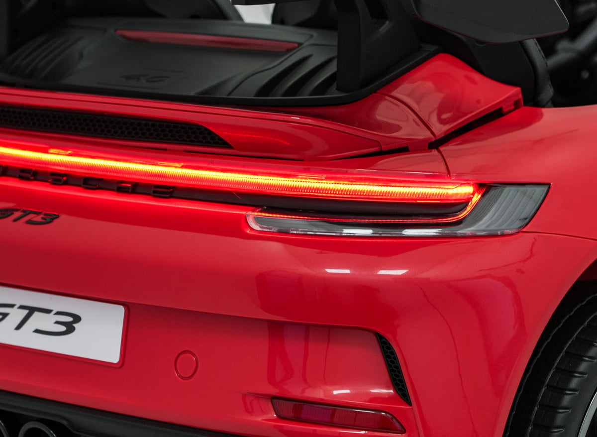 Licencirani auto na akumulator Porsche 911 GT3 4x4 STRONG - dvosjed - Crveni