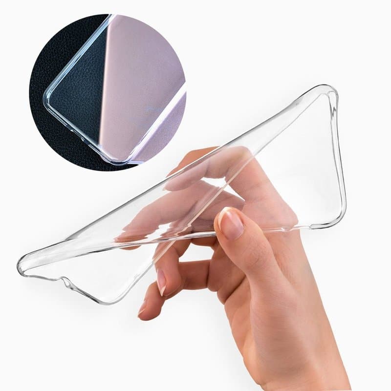 Techsuit - Clear Silicone maska za Honor Magic6 Lite - Transparent