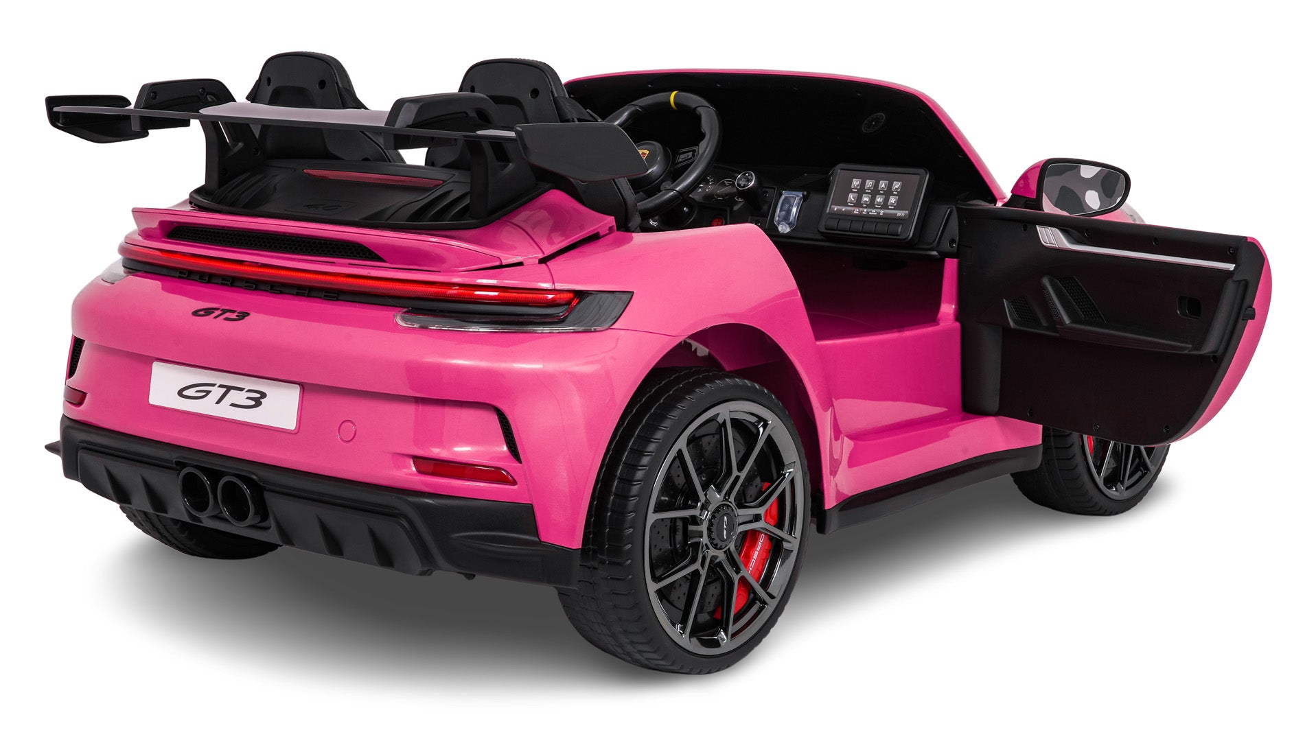 Licencirani auto na akumulator Porsche 911 GT3 4x4 STRONG - dvosjed - rozi