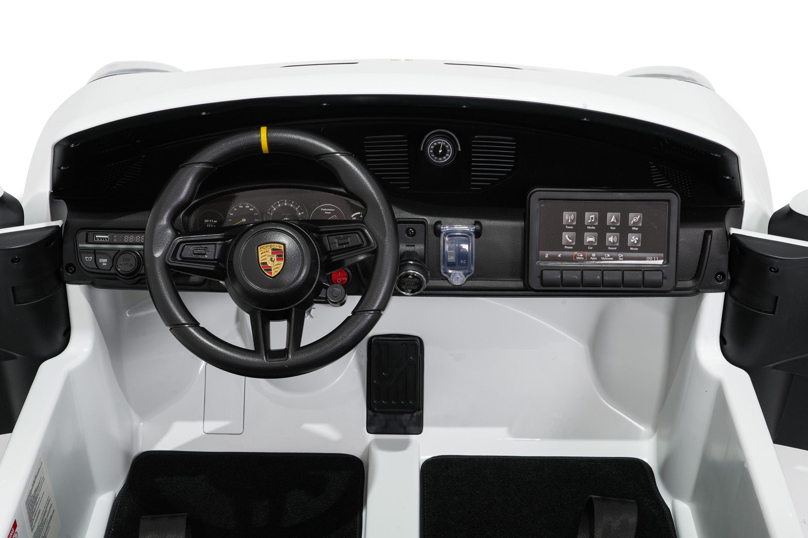 Licencirani auto na akumulator Porsche 911 GT3 STRONG - dvosjed - bijeli