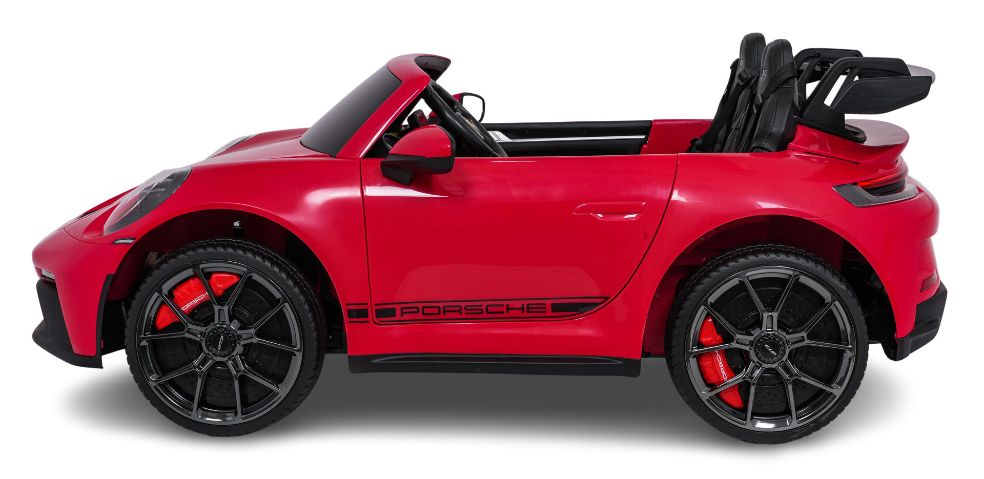 Licencirani auto na akumulator Porsche 911 GT3 STRONG MP4 - dvosjed - crveni