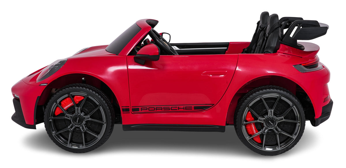 Licencirani auto na akumulator Porsche 911 GT3 STRONG MP4 - dvosjed - Crveni
