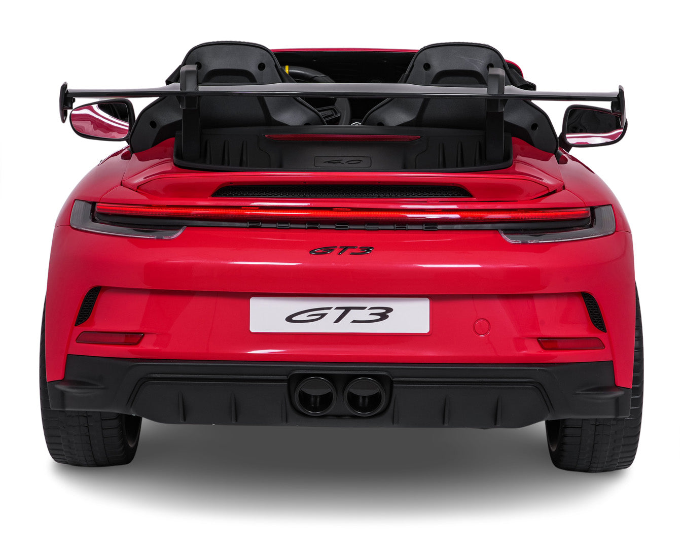 Licencirani auto na akumulator Porsche 911 GT3 STRONG MP4 - dvosjed - crveni