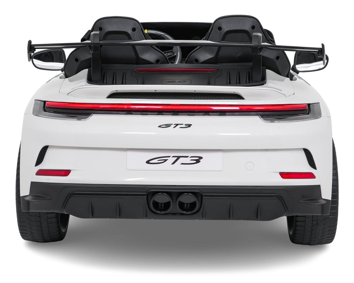 Licencirani auto na akumulator Porsche 911 GT3 STRONG MP4 - dvosjed - Bijeli