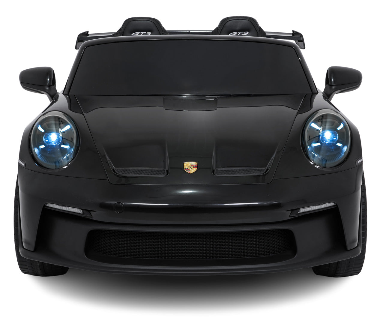 Licencirani auto na akumulator Porsche 911 GT3 STRONG MP4 - dvosjed - crni