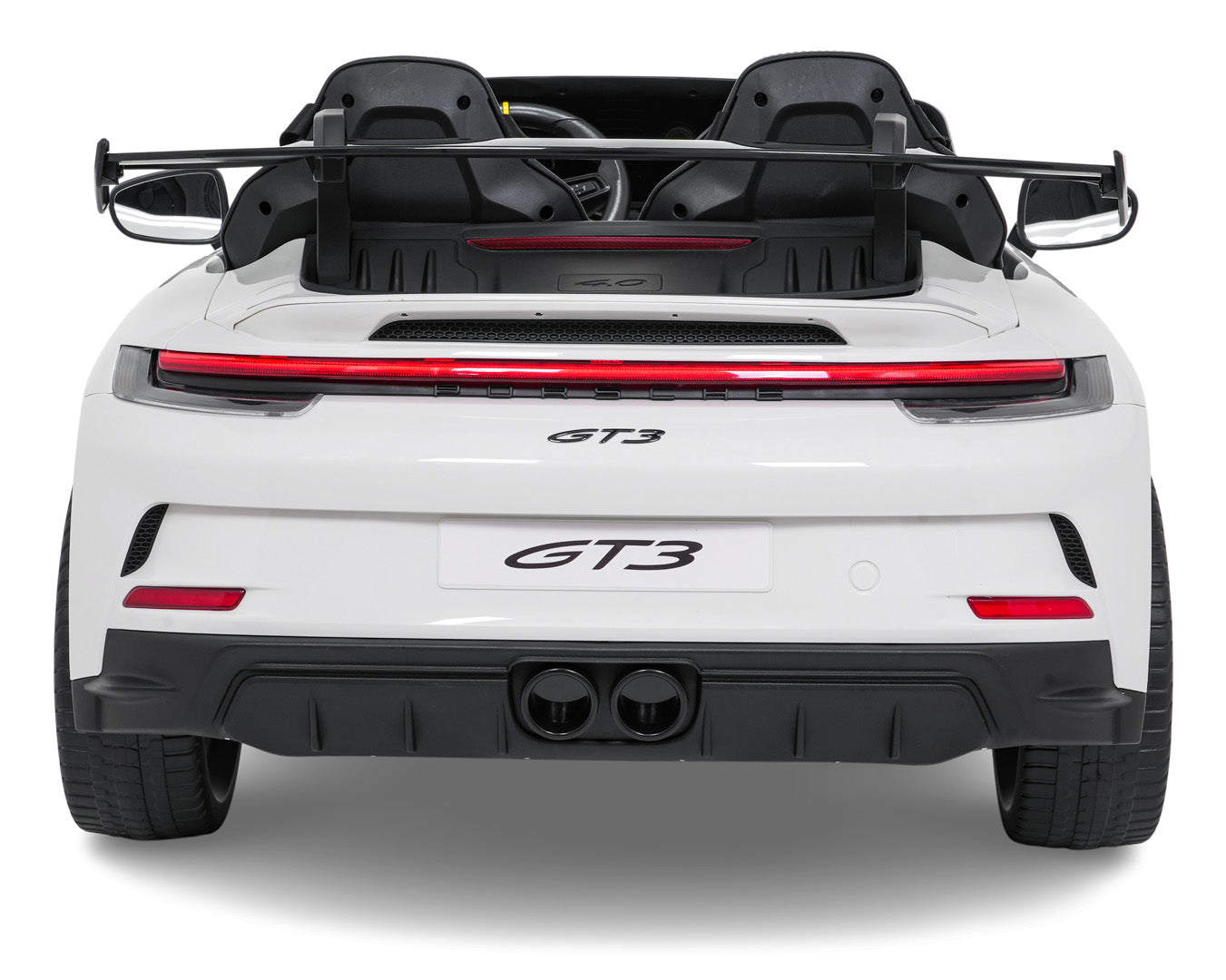 Licencirani auto na akumulator Porsche 911 GT3 4x4 STRONG MP4 - dvosjed - bijeli