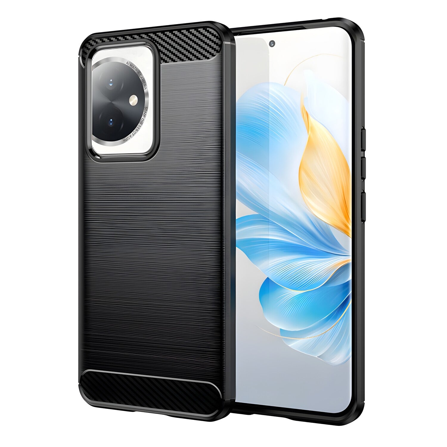 Futrola Carbon Shield TPU za Honor 100 - Crna KP30022