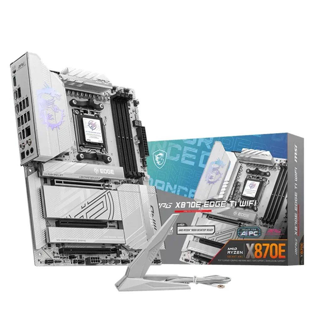 MSI MPG X870E EDGE TI WIFI matična ploča AMD X870E Utor AM5 ATX