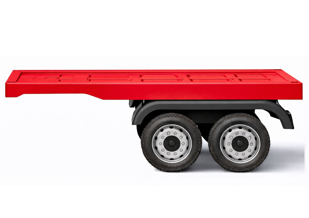 Prikolica za kamion Mercedes Actros - crvena