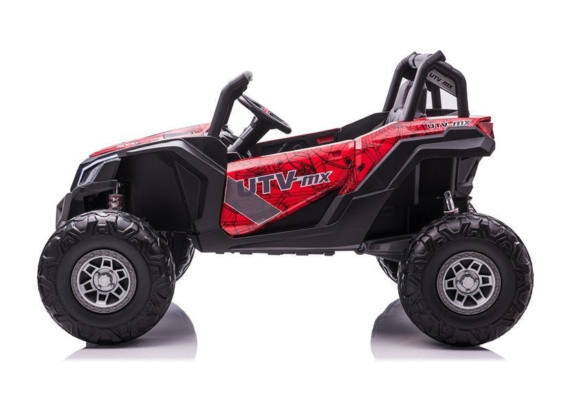 Buggy na akumulator UTV-MX613 Spyder– 4×4 – dvosjed – crveni/lakirani