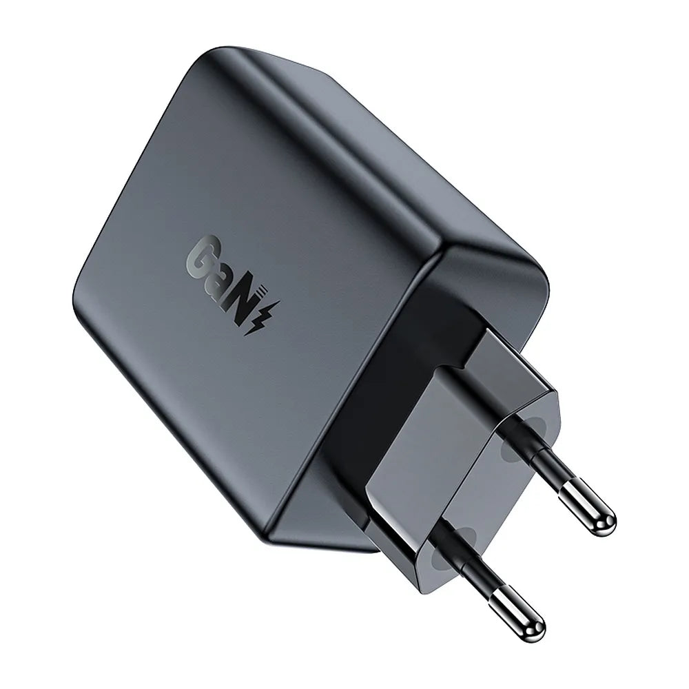 ACEFAST punjač 2 x Type C QC4.0 PD45W GaN A29 crni