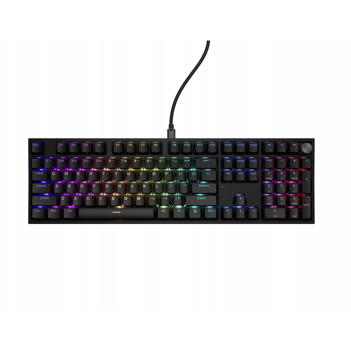 GENESIS THOR 404 tipkovnica Univerzalno USB QWERTY Engleski Crno