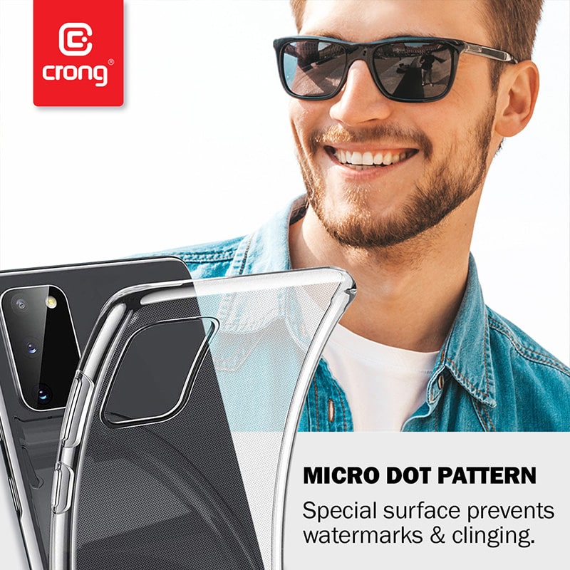 Crong Crystal Slim zaštitna maskica za Realme 7T Pro