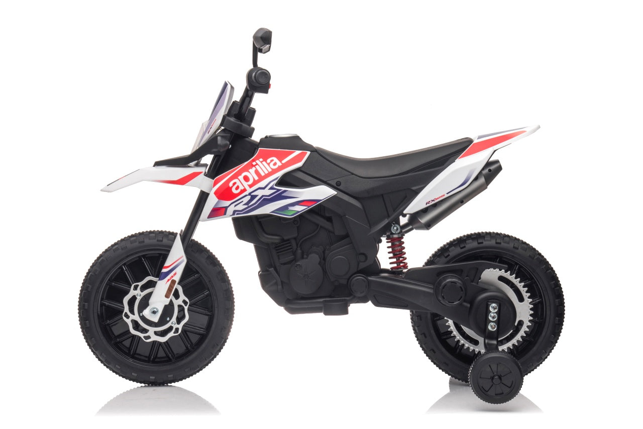 Licencirani motor na akumulator Aprilia RX - bijeli