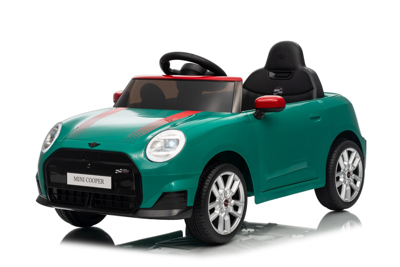 Licencirani auto na akumulator Mini Cooper - zeleni