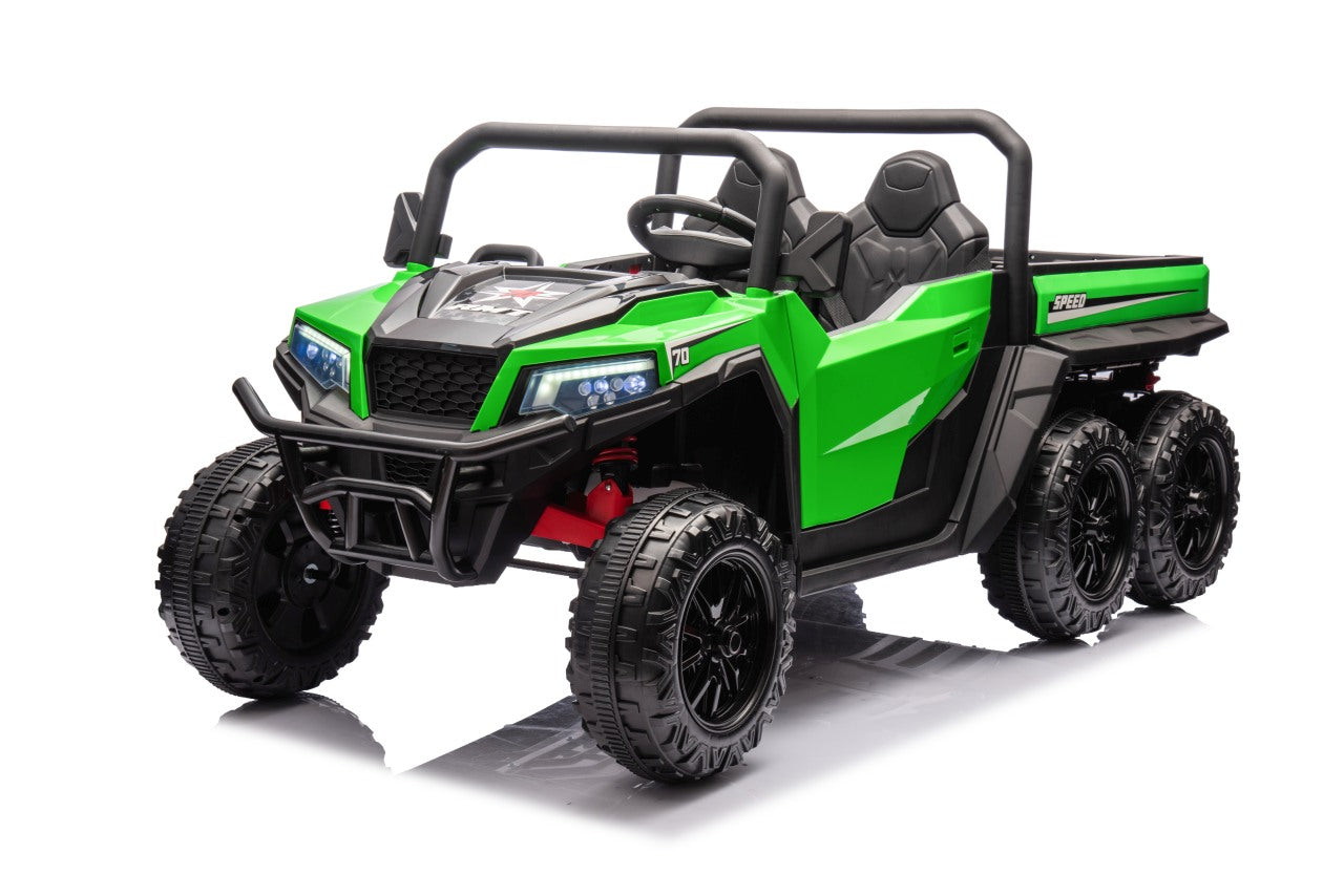 Auto na akumulator Farmer Truck X-POWER 4x4 - DVOSJED - zeleni