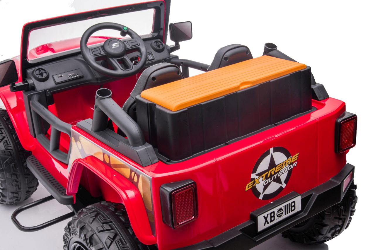 Auto na akumulator Jeep Monster XB - crveni