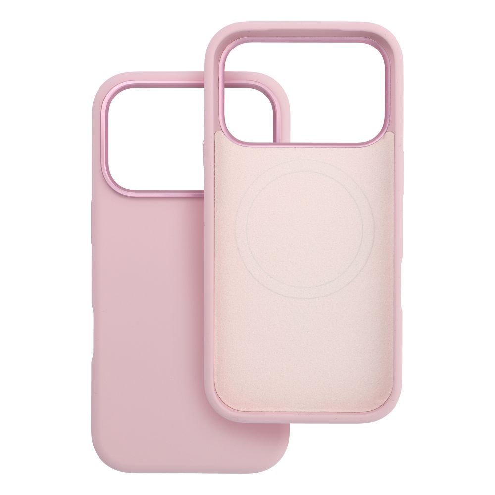 iPhone 17 Pro Forcell F-Protect Frame Premium maska kompatibilna s MagSafeom - pink
