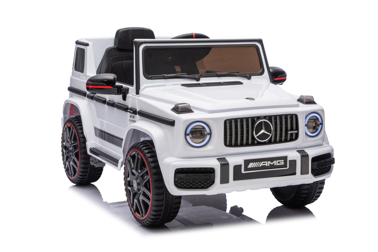 Licencirani auto na akumulator Mercedes G63 AMG LIFT - bijeli