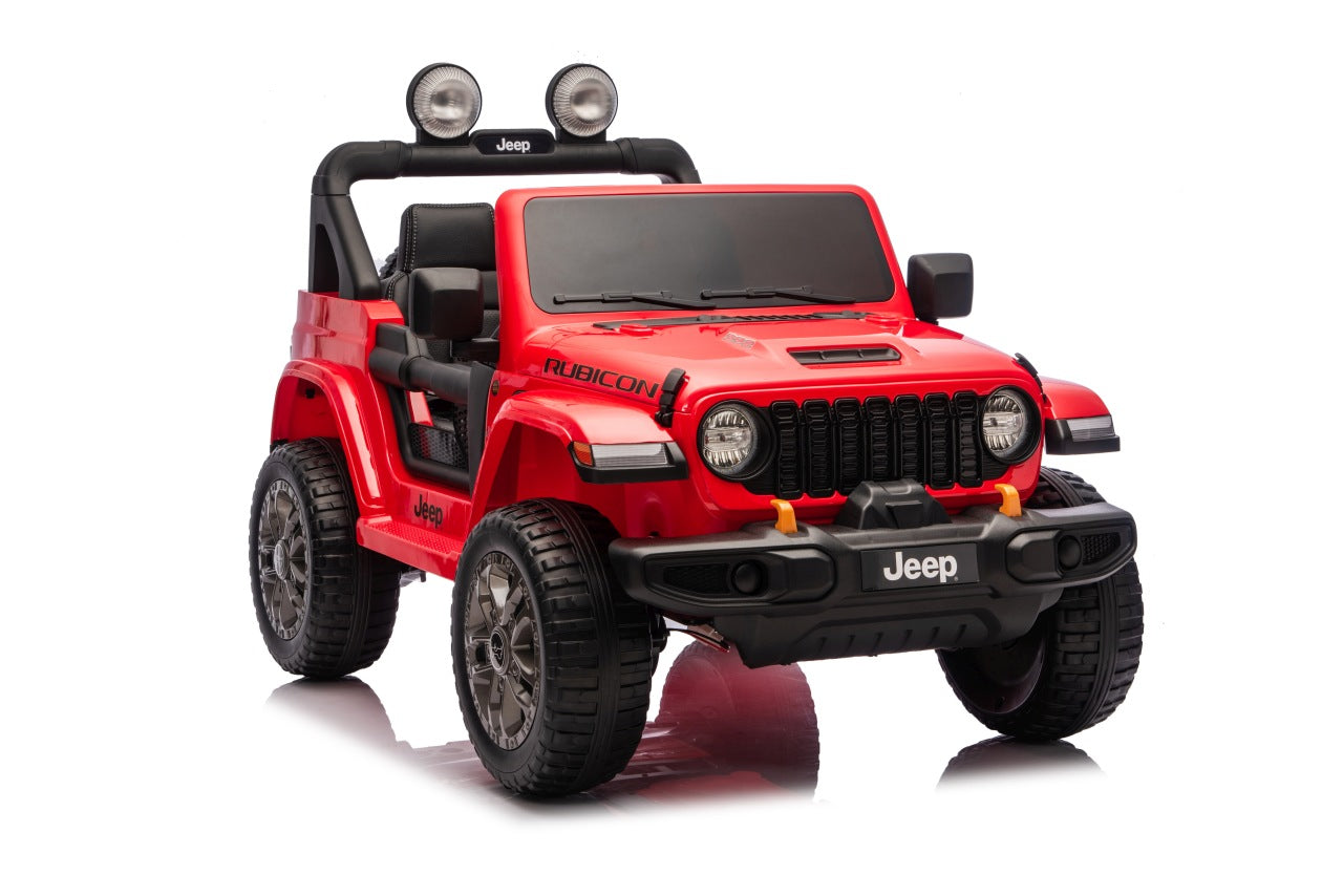 Licencirani auto na akumulator Jeep Wrangler Rubicon LIFT - crveni