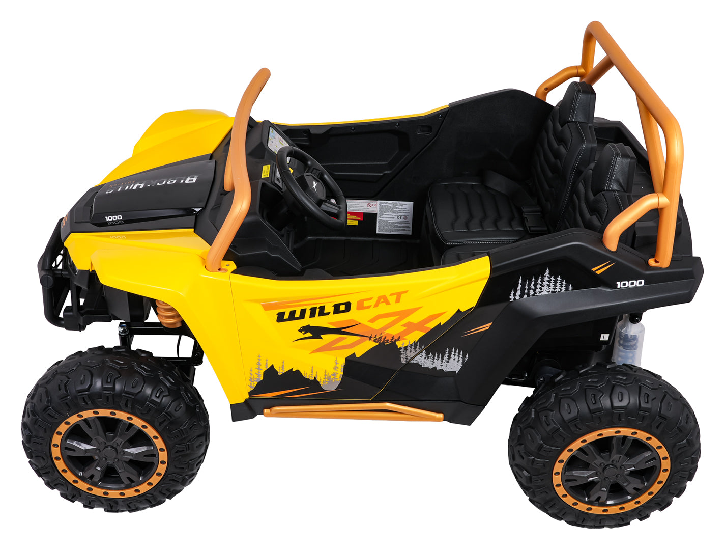 Buggy na akumulator Arctic Cat WILDCAT XX 4x4 - dvosjed - žuti