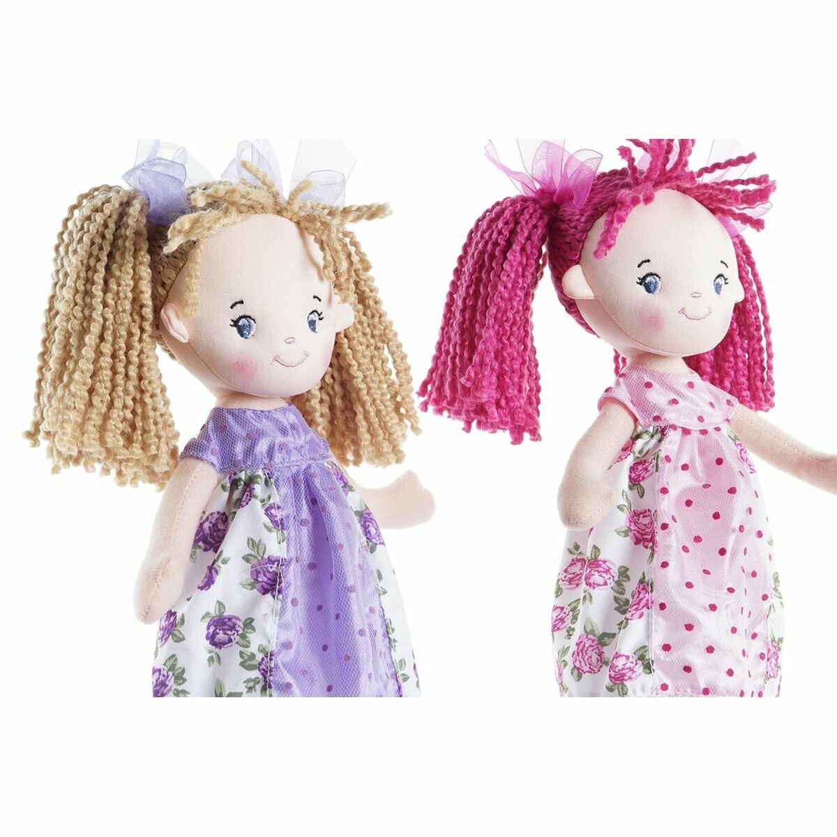 Platnena Lutka DKD Home Decor (20 x 8 x 30 cm) (2 kom.)