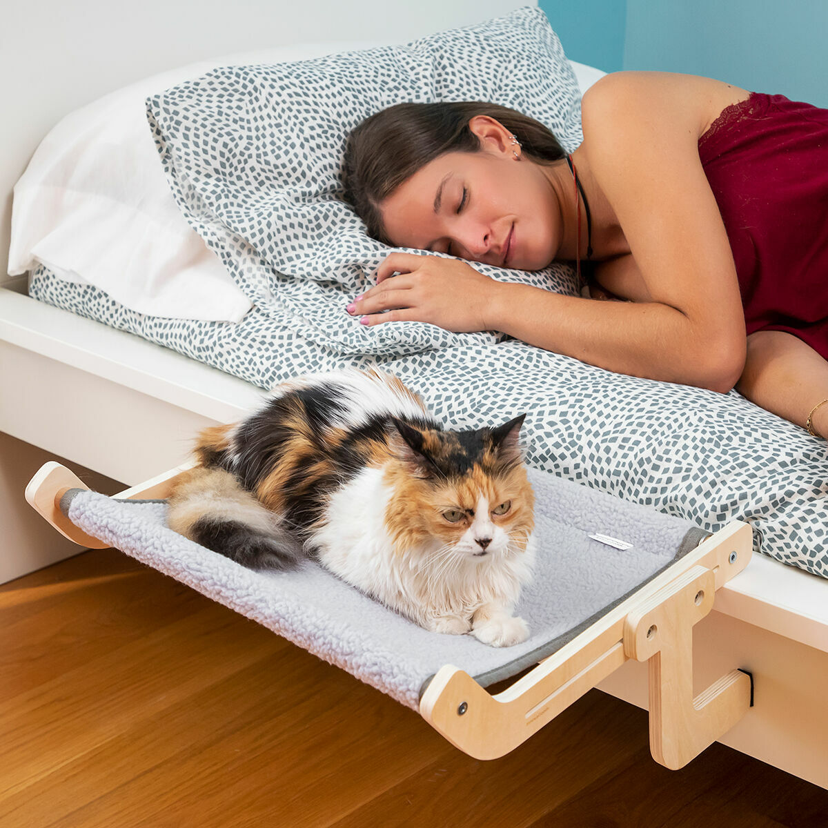 Viseći ležaj za mačke Hamacat InnovaGoods