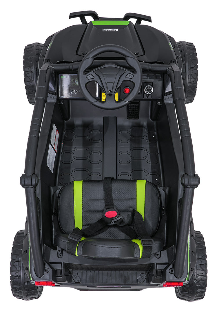 Licencirani buggy na akumulator Kawasaki TERYX KRX1000 4x4 - crno/zeleni