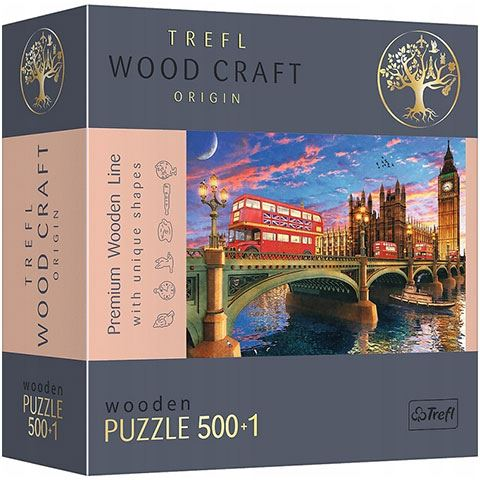 Trefl Palace of Westminster, Big Ben, London Puzla zagonetka 500 kom Grad
