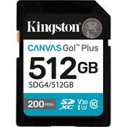 Kingston Technology Canvas Go! Plus 512 GB SDXC UHS-I 10.razred