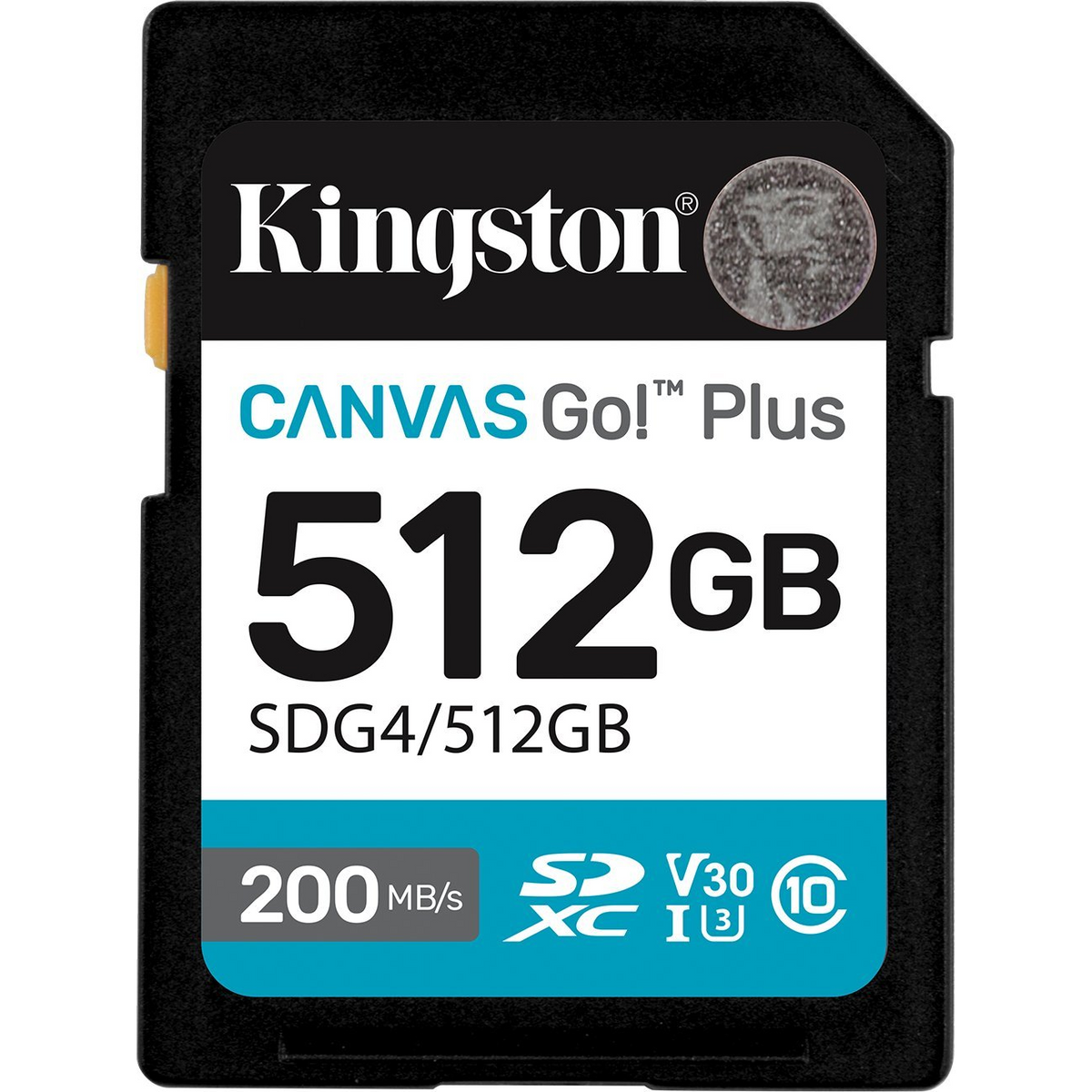 Kingston Technology Canvas Go! Plus 512 GB SDXC UHS-I 10.razred