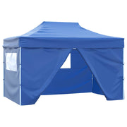 Sklopivi Pop-up Šator sa 4 Panela 3x4,5 m Plavi
