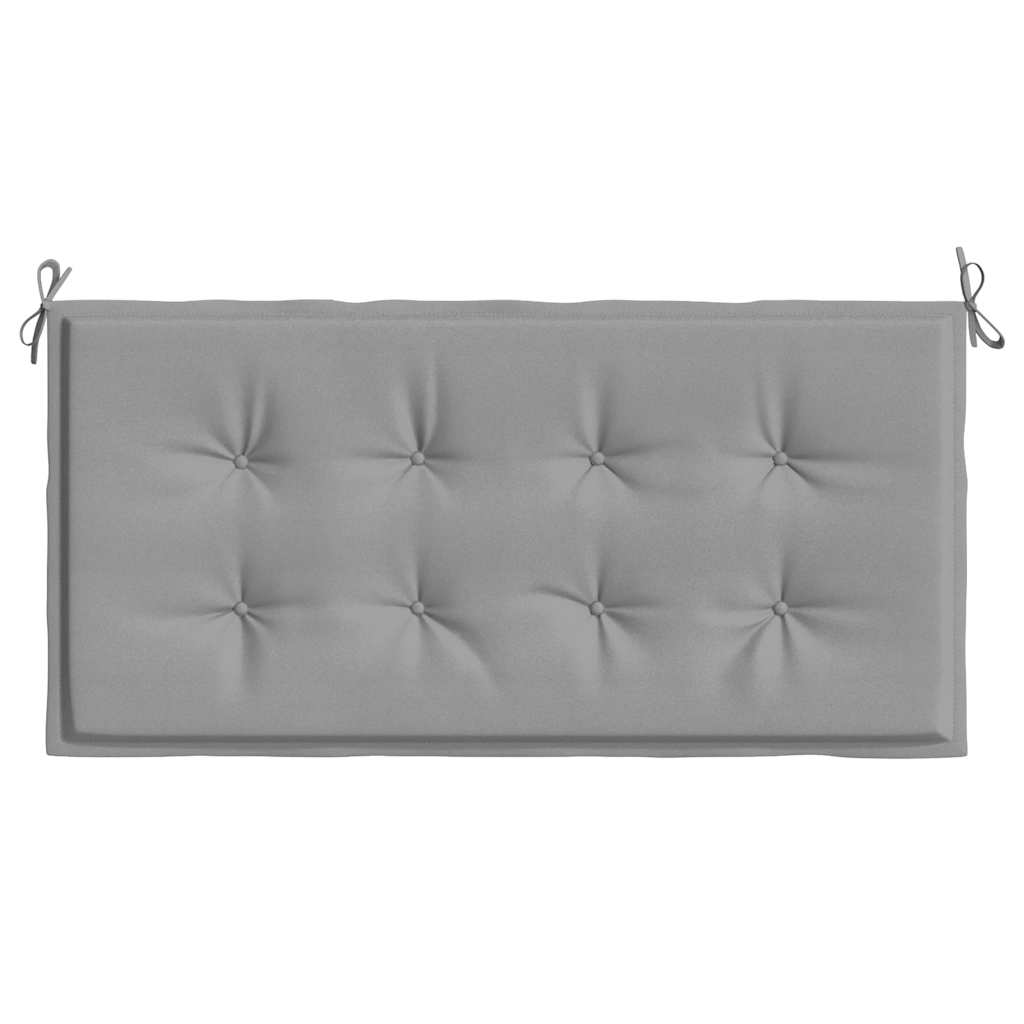 Jastuk za vrtnu klupu sivi 120x50x4 cm od tkanine Oxford