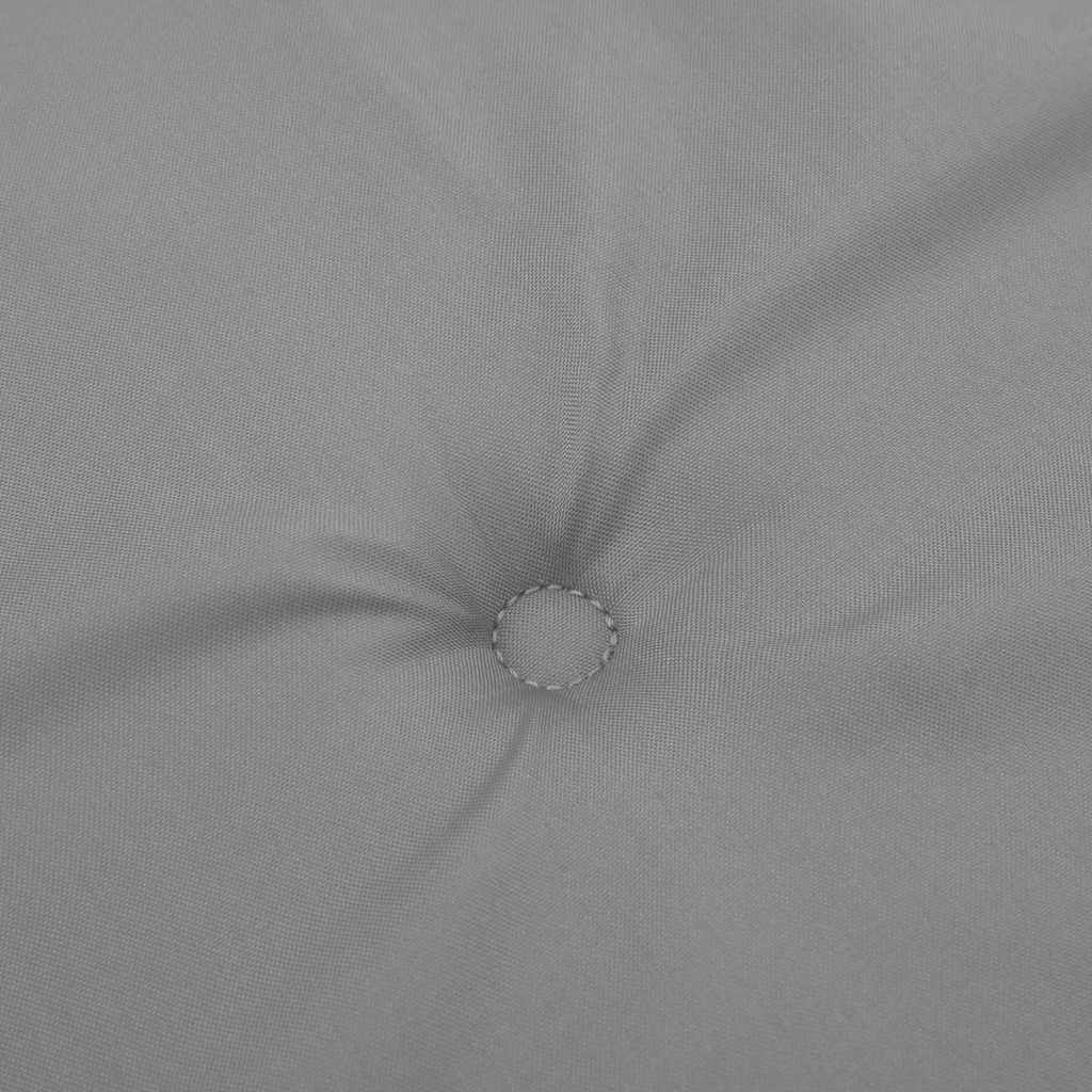 Jastuk za vrtnu klupu sivi 180 x 50 x 3 cm od tkanine Oxford