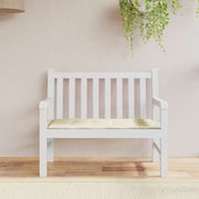 Jastuk za vrtnu klupu krem 100x50x4 cm od tkanine Oxford