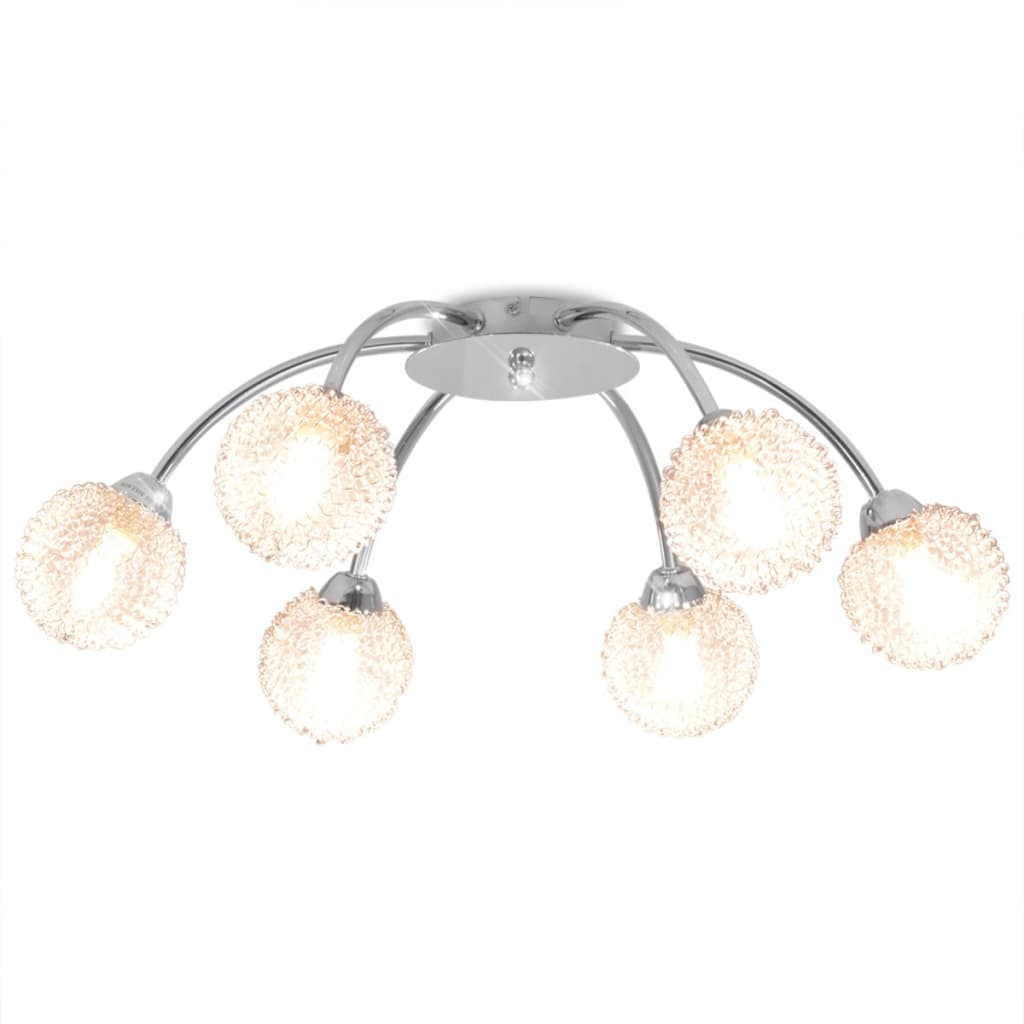 Stropna svjetiljka sa 6 LED žarulja G9 240 W