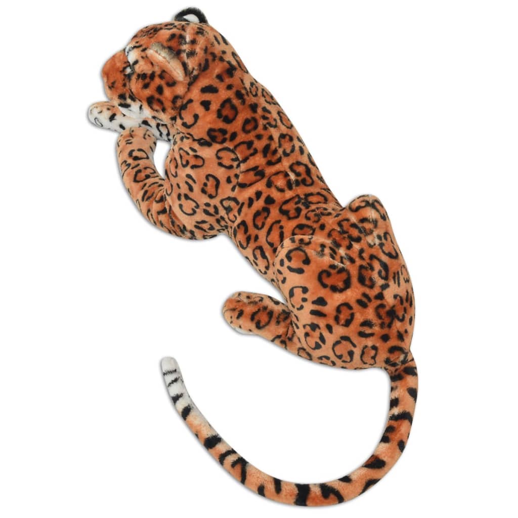 Plišani leopard smeđi XXL