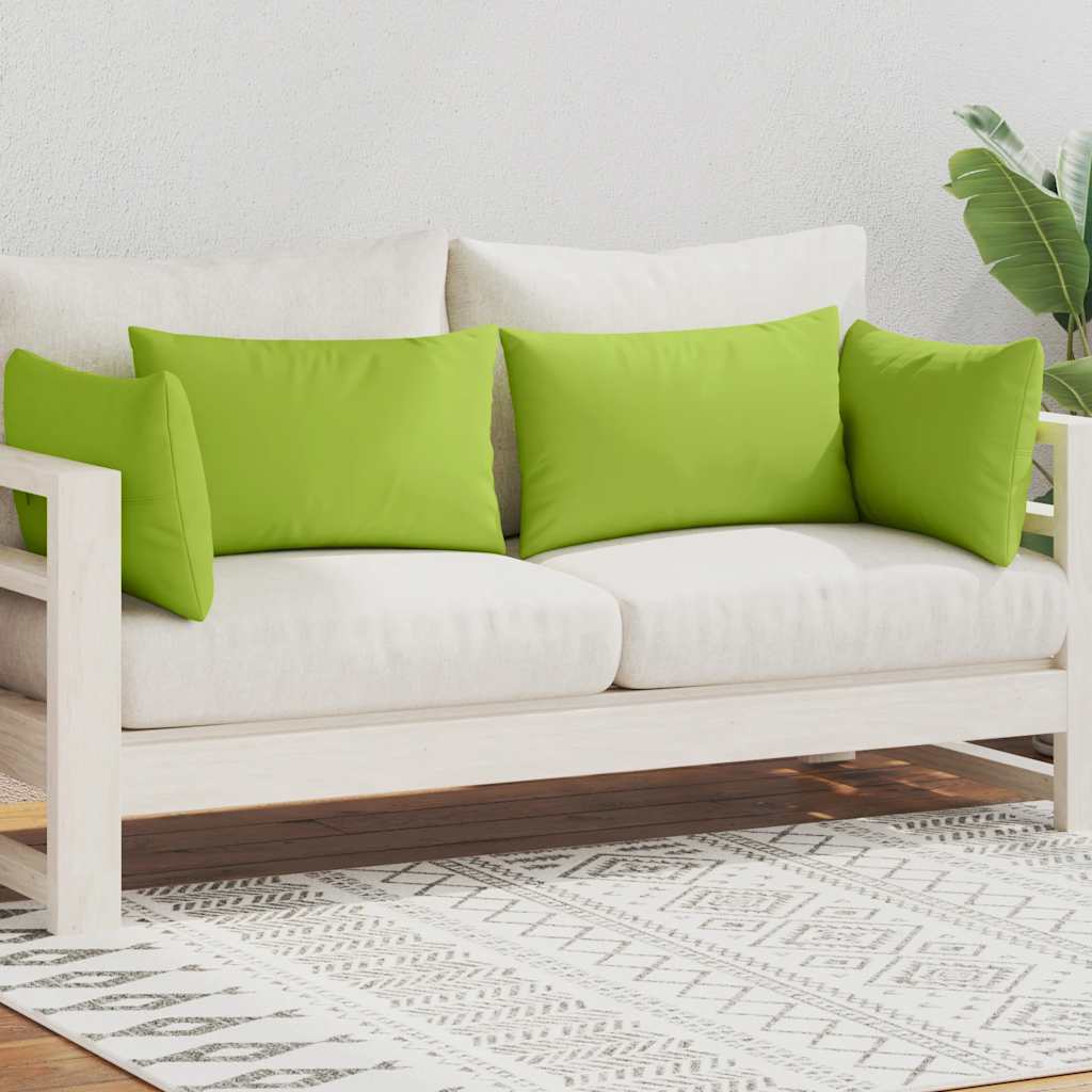 Vrtni jastuci 4 kom 60 x 40 cm zeleni