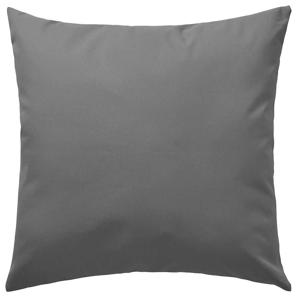 Vrtni jastuci 4 kom 45 x 45 cm sivi