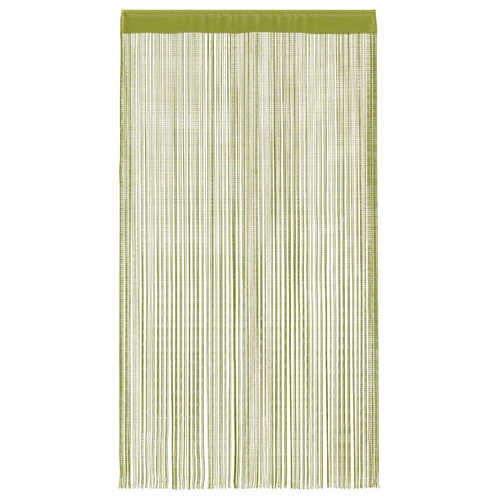 Končane Zavjese 2 kom 140x250 cm Zelene