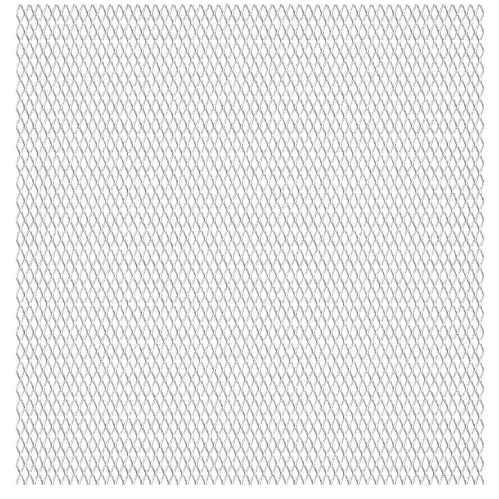 Vrtna mrežasta ograda od nehrđajućeg čelika 100x85 cm 20x10x2 mm
