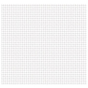Vrtna mrežasta ograda od nehrđajućeg čelika 50x50 cm 11x11x2 mm
