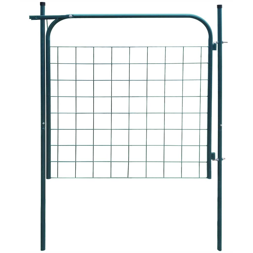 Vrtna ograda 100x100 cm Zelena