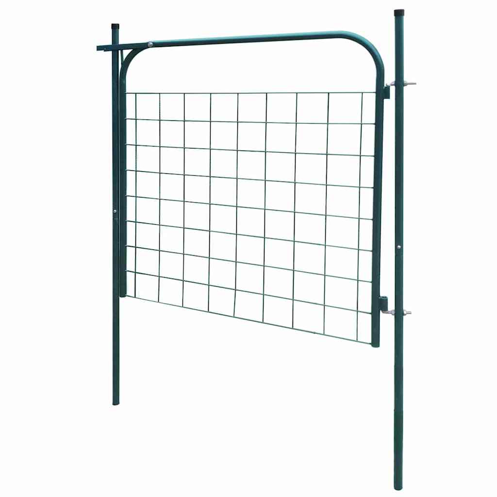 Vrtna ograda 100x100 cm Zelena