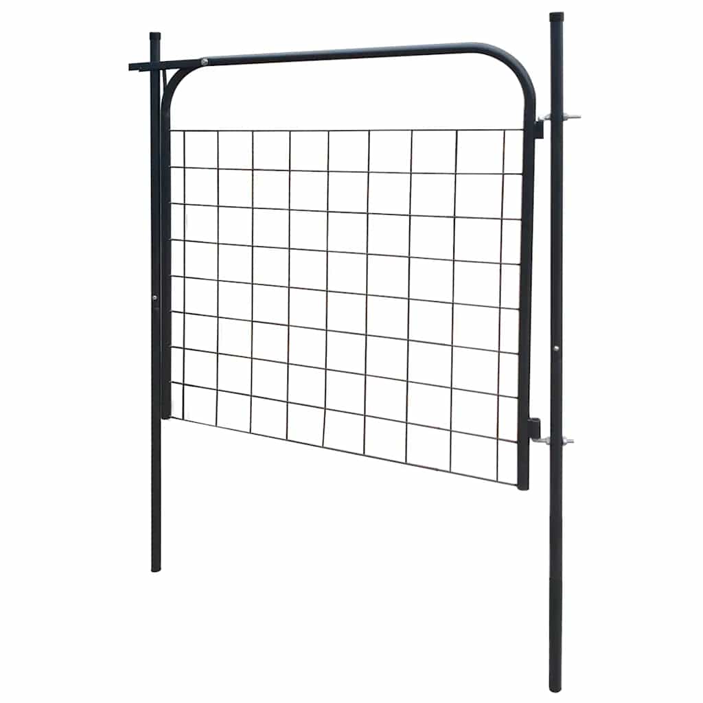 Vrtna ograda 100x100 cm antracit boje
