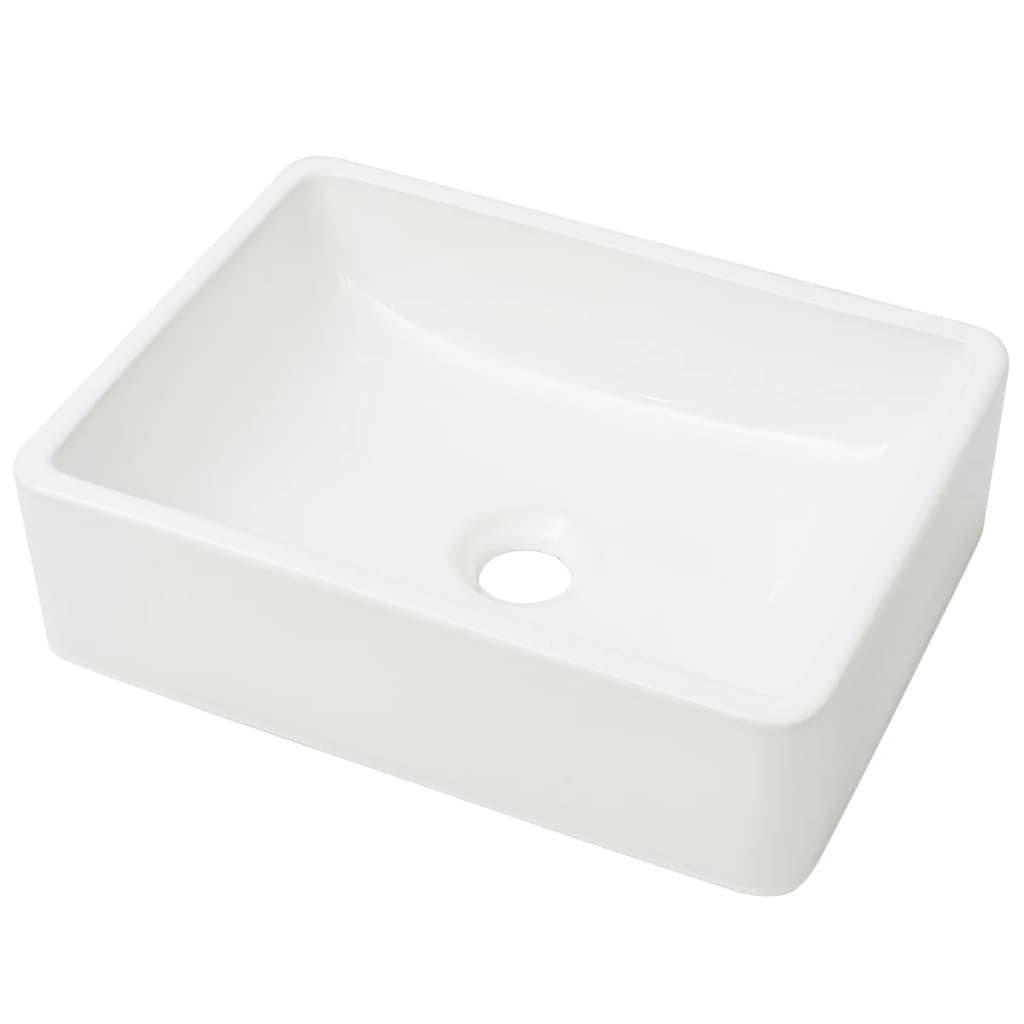 Umivaonik Keramički Bijeli 41x30x12 cm