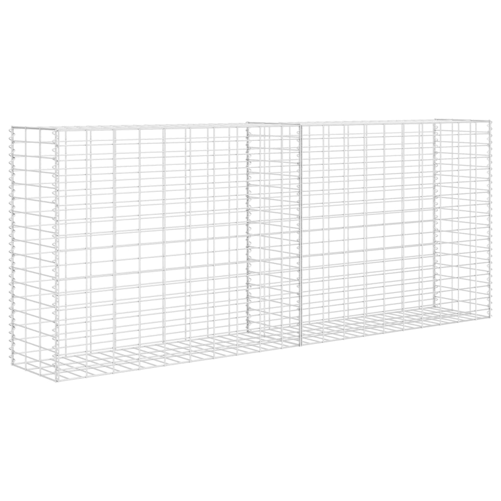 Gabionska košara od pocinčanog čelika 85 x 30 x 200 cm