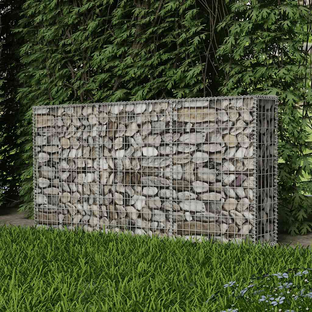 Gabionska košara od pocinčanog čelika 200 x 30 x 100 cm