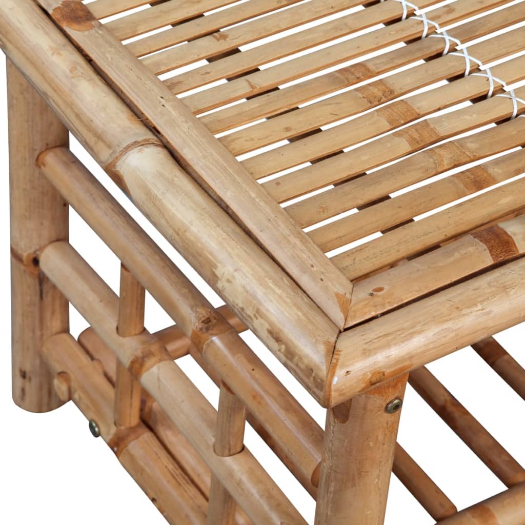 Stolić za Kavu od Bambusa 90x50x45 cm